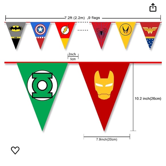 Super hero avenger marvel party bundle - Picture 11 of 15